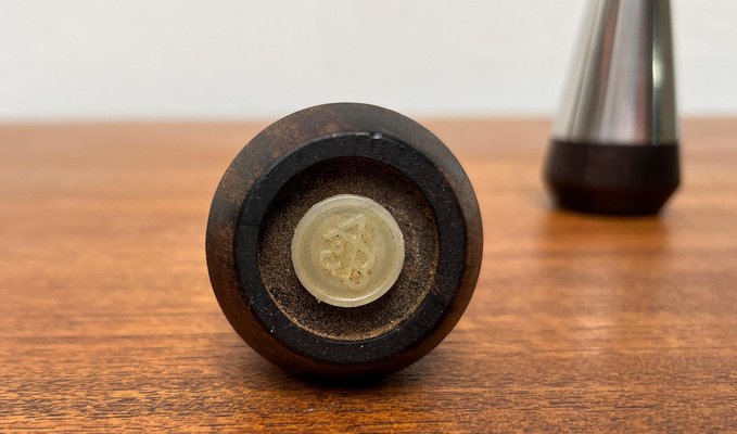 Mid-Century Danish Pepper and Salt Shakers from A&B Lundtofte