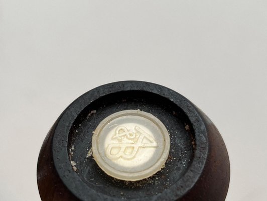 Mid-Century Danish Pepper and Salt Shakers from A&B Lundtofte