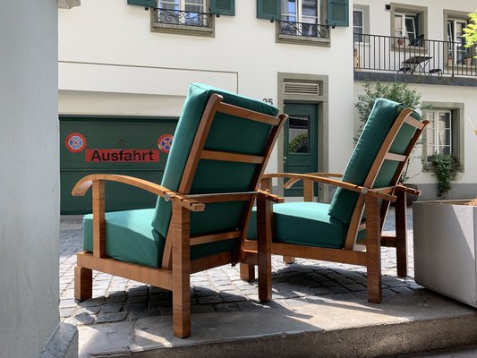 Art Deco Armchairs, 1930s, Set of 2 for sale at Pamono