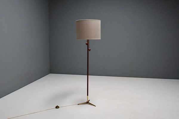 Teak tripod hotsell floor lamp