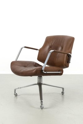 椅子 DANISH FURNITUREMAKERS' CONTROL chair Model FK84 Desk Chair by Jørgen Kastholm & Preben Fabricius for