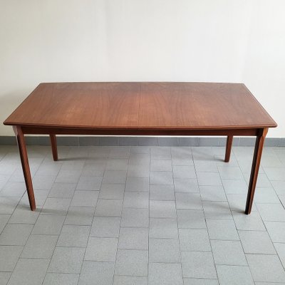 Scandinavian Danish 12 People Dining Table in Teak 1960s