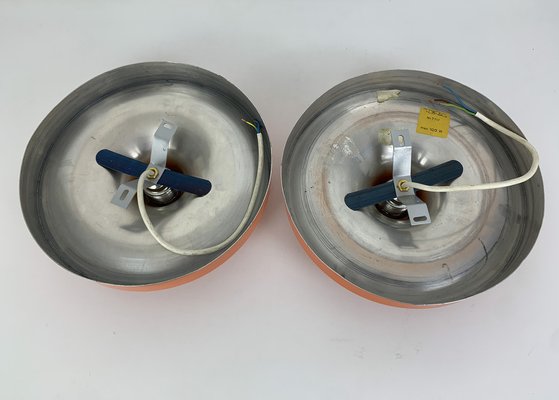 Mid-Century Space Age Wall Disc Light from Teka, Germany, 1960s