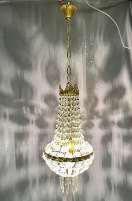 Vintage Empire Style Chandelier 1950s for sale at Pamono