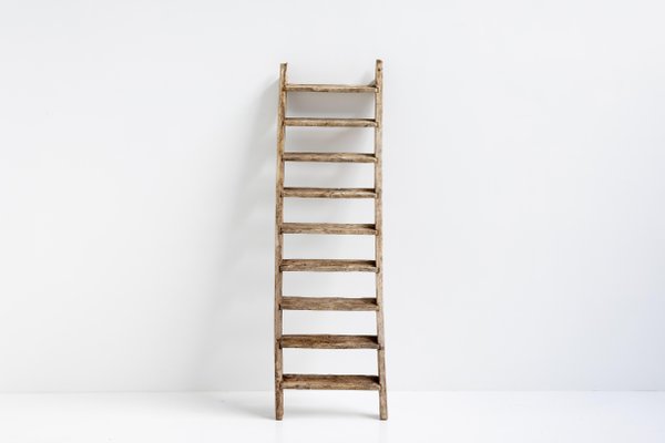 アンティーク雑貨 ladder 20th Century Art Populaire Rustic Ladder, France for sale at Pamono