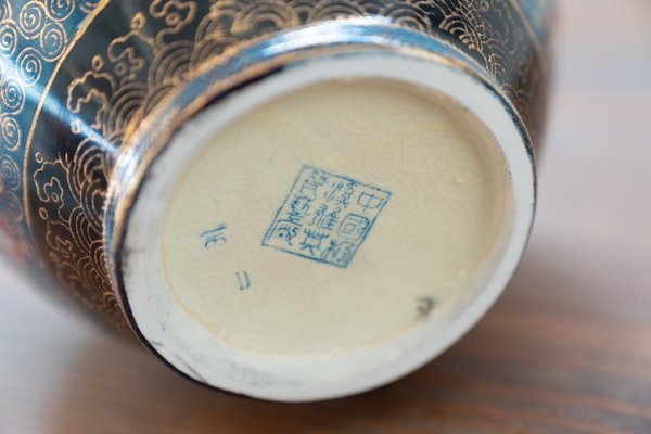 Antique Japanese Pots in Porcelain, 19th Century, Set of 2 for
