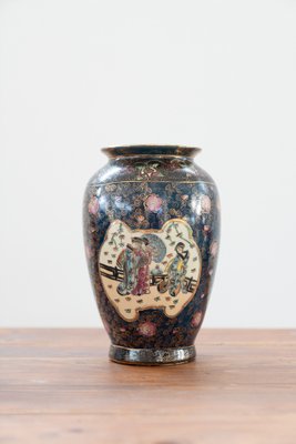 Antique Japanese Pots in Porcelain, 19th Century, Set of 2 for