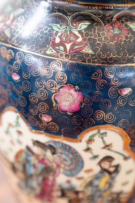 Antique Japanese Pots in Porcelain, 19th Century, Set of 2 for