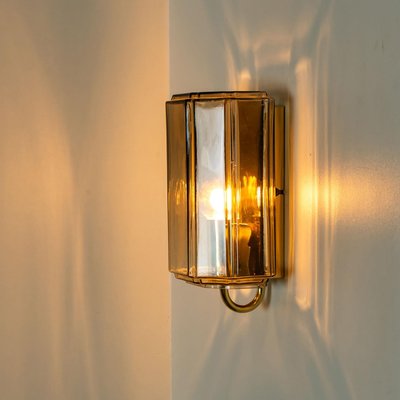 Smoked online glass sconce