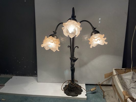 Murano flower deals lamp