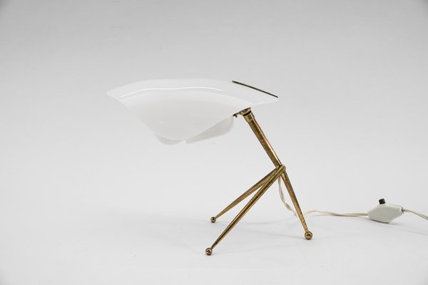 Acrylic tripod table lamp deals