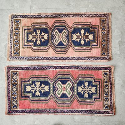 ruru様 Turkish Handwoven Carpets Katalog Colorful Turkish Rug 3x6, Geometric Heriz Oriental Carpet