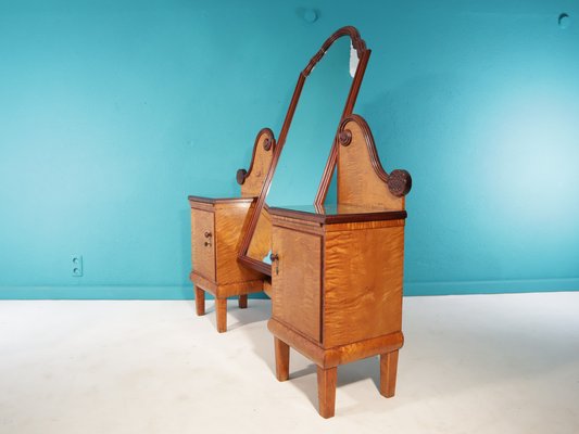 Retro dressing table chair hot sale