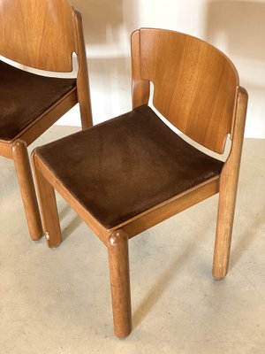 Model 122 Chairs by Vico Magistretti for Cassina, 1967, Set of 4