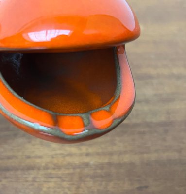 Ceramic Whale Figurine Ashtray from Ceramica D'Arte, Salerno