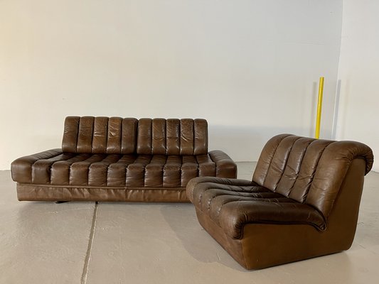 Model 85 Daybed and Lounge Chair from de Sede Set of 2 for sale