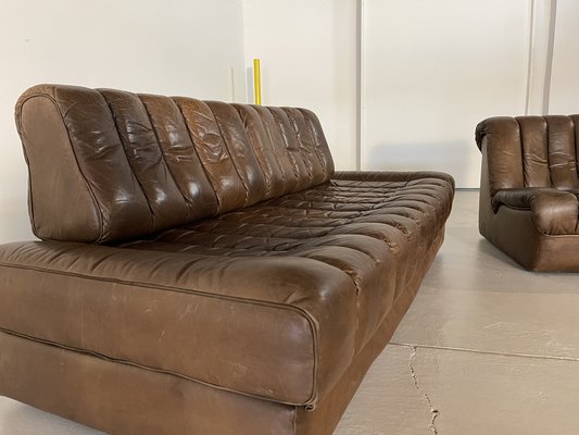 Model 85 Daybed and Lounge Chair from de Sede Set of 2 for sale