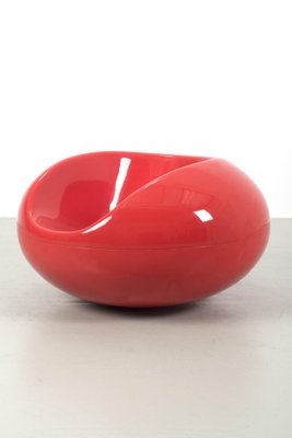 Red Pastil Lounge Chair by Eero Aarnio for sale at Pamono