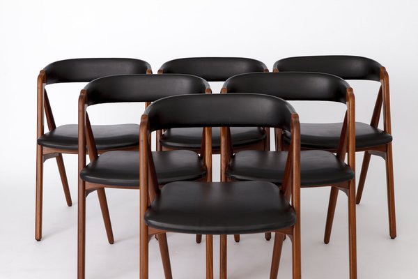 Farstrup chair teak vintage 1960s？　① Danish vintage teak mid-century chairs by Farstrup, set of 6