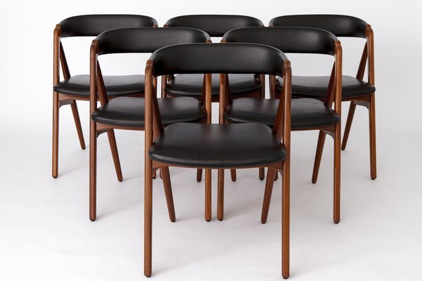 ダイニングチェア FARSTUP Denmark Chair Teak Dining Chairs by Farstrup, Denmark, 1960s, Set of 6 for sale