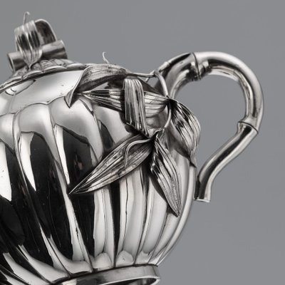 その他 Pure silver set. 20th century vintage Mid 20th Century Wallace Silver Baroque Silver Plate Tea and