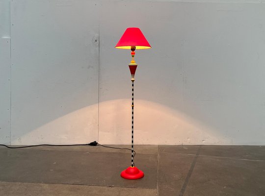 Vintage French Floor Lamp from Olivier Villatte, 1980s for sale at
