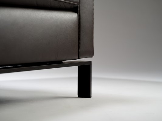 Foster 500 Dark Chocolate Leather Armchair by Norman Foster for