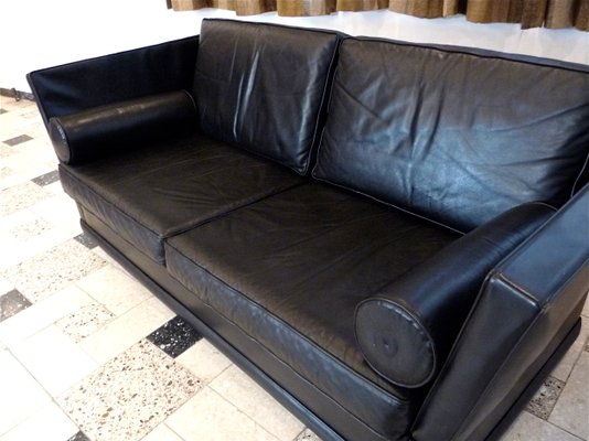 Knole Two Seater Leather Sofa 1960s For At Pamono Knole Two Seater Leather Sofa 1960s