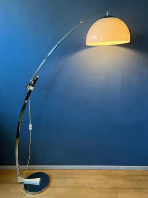 Mid Century Space Age Arc Floor Lamp from S lken Leuchten for sale