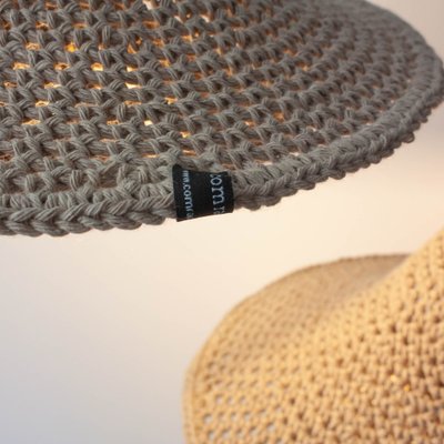 Small Scandinavian Crochet Lamp by Com Raiz, Set of 2 for sale at Pamono