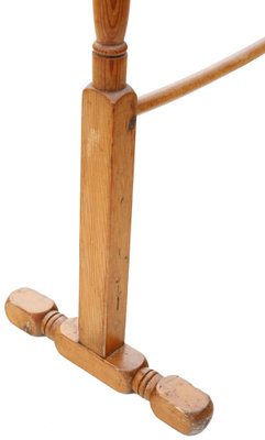 Pine Towel Rail Stand, 1900s for sale at Pamono