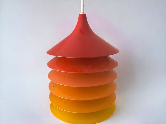 Cultural Orange Pendant Lamp by Bent Boysen for Ikea Sweden