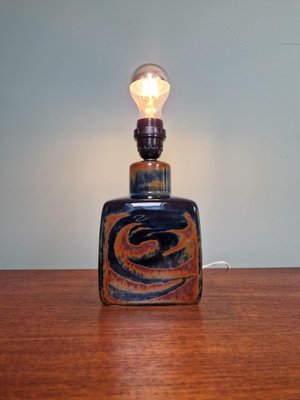 Sultan Table Lamp in Enameled Ceramic by Carl Harry Stålhane for