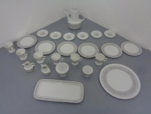 Coffee Service by Tapio Wirkkala for Rosenthal, 1960s, Set of 28