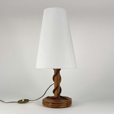 Wooden base lamps for sale deals
