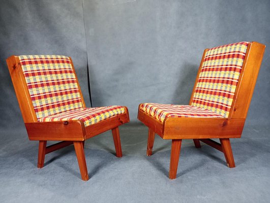 Vintage discount armless chair