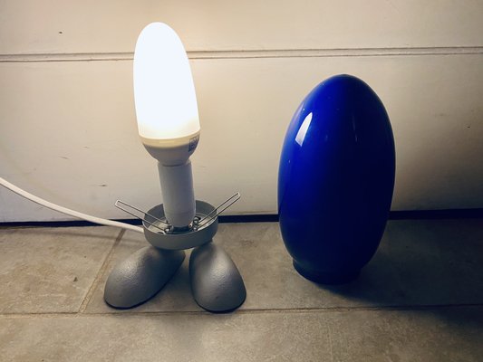 Vintage Fjorton Dinosaur Egg Table Lamp by Tatsuo Konno for Ikea 1990s for sale at Pamono