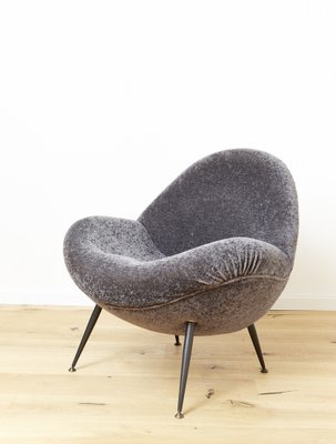 Vintage Egg Chair by Fritz Neth for Correcta 1950s