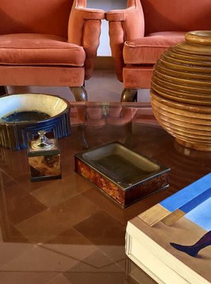 Posacenere da tavolo moderno in ceramica bianca, Italia, anni '60 in  vendita su Pamono