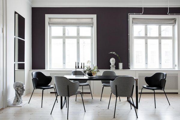 Dark Grey Fiord Lassen Chairs by Lassen Set of 2 for sale at Pamono