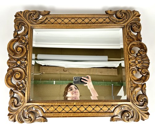 Large Wall Decoration Baroque Photo Painting Mirror Frames - China Mirror  Frame and Photo Frame price