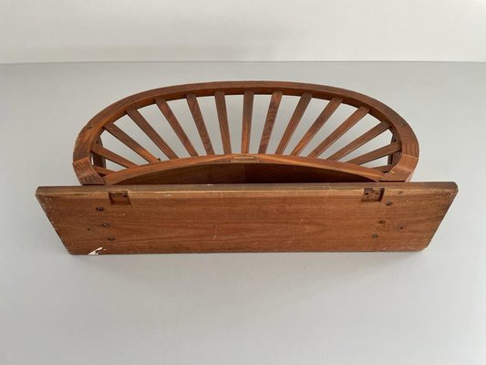 Perchero de madera para manualidades con siete perchas en venta en Pamono