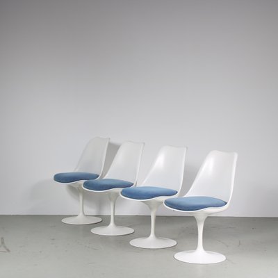 Tulp Chairs by Ero Saarinen for Knoll International 1960s Set of