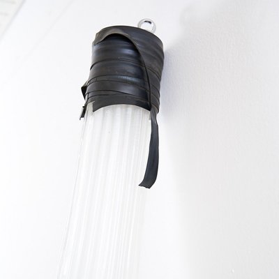 Lampe aus Bambus & Muranoglas bei Pamono kaufen