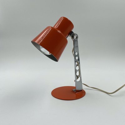 Orange metal desk deals