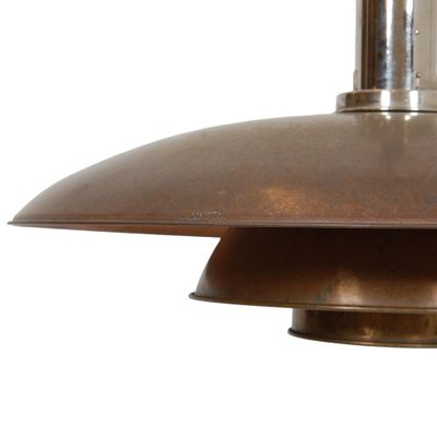 Ph-5/4 Pendat in Copper by Poul Henningsen for Louis Poulsen