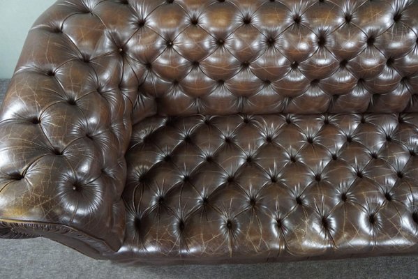 Chesterfield Button Seat Sofa for sale at Pamono