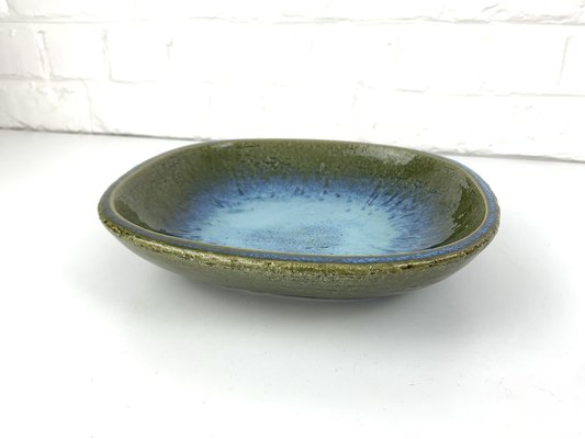 Large Danish Ceramic Dish Bowl by Per Linnemann-Schmidt for