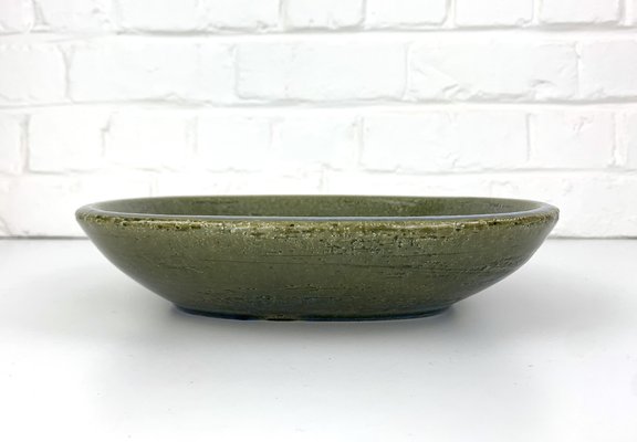 Large Danish Ceramic Dish Bowl by Per Linnemann-Schmidt for