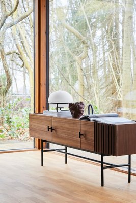 Weißes Array Sideboard 120 aus Eiche von Says Who bei Pamono kaufen